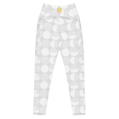 Luna White Leggings