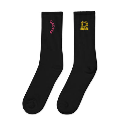 Ordess Brand Embroidered socks