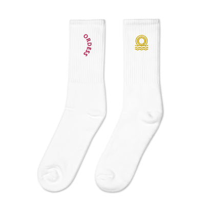 Ordess Brand Embroidered socks