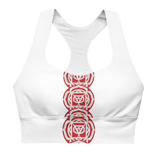 Root Chakra Recycled Sports Bra